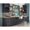 Jeffrey Alexander 96 mm Center-to-Center Matte Black Hayworth Cabinet Bar Pull 885-96MB